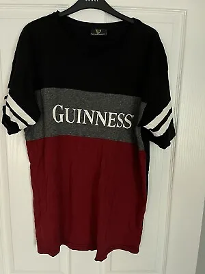 £6.99 • Buy GUINNESS Official T Shirt Size L Worn Once - Perfect Condition