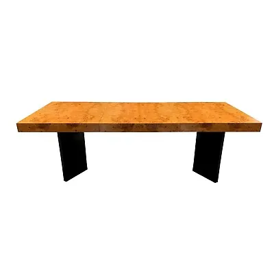 Mid Century Modern Olive Burl Wood Dining Table Milo Baughman Thayer Coggin • $6500