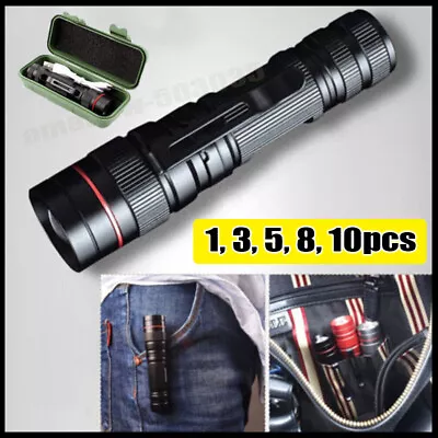 1500000LM USB Rechargeable LED Flashlight Super Bright Box Torch Tactical Light~ • £1.99