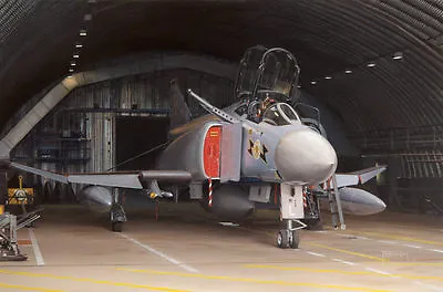 McDonnell Phantom FG.1 111 Squadron RAF Leuchars Aircraft Painting Art Print • £33.95