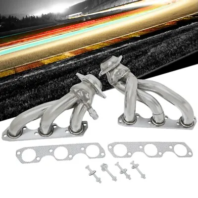 Manzo USA Metallic Front Exhaust Header For 01-04 Ford Mustang 3.8L V6 SN-95 • $213.84