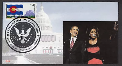 2009 1st Obama-Biden Inauguration - BGC WDC Inaugural CoverNR719 • $1.95