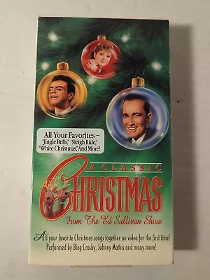 A Classic Christmas From The Ed Sullivan Show VHS • $5.87