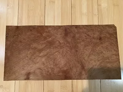 AAA Exotic Madrone Burl Wood Veneer—- LOT 4 Sheets   7.5” X 15.25” Each • $10.50