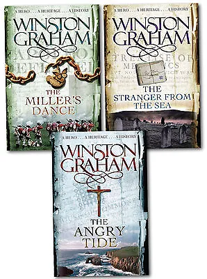 Winston Graham Poldark Series Books 7 - 9 Collection Set • £18.38