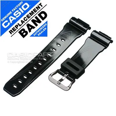 Genuine Casio Watch Band For G-Shock G-Lide GLX-5600-1 Gloss Black Rubber Strap • $72.18