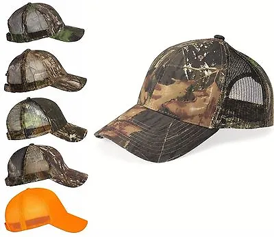 Outdoor Cap NEW Men Cool Mesh Camo Hat Mossy Oak Realtree APG HD Timber One Size • $6.95