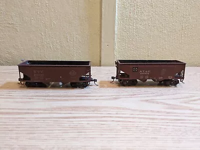 Lot Of 2 Metal Hoppers With Kadee Couplers - HO Scale • $22.50