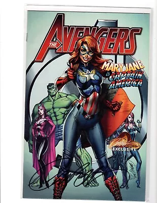 Avengers #8 J. Scott Campbell Exclusive Mary Jane Cover A NM+ Signed COA • $39.99