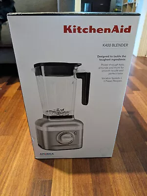 KitchenAid K400 Blender Blue Velvet (KSB4027) • $399