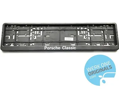 Porsche Classic Number Plate Surround Holder • $24.87