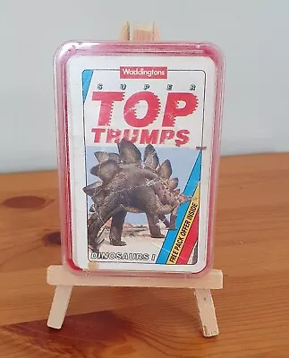 Rare Vintage Waddingtons Super Top Trumps Dinosaurs 1 Card Game • £4.99