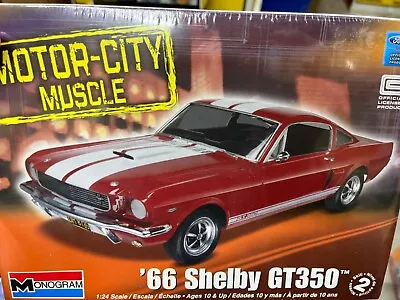 Monogram 85-4293 1966 Ford Mustang Shelby GT-350R 1/24 McM KIT FS • $24.88