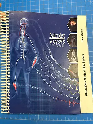 NATUS VIASYS Nicolet NICOLETONE User Guide Book Clinical EEG System 2005 • $19.99