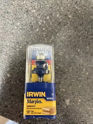 Irwin Marples 1901003 Edgebead Router Bit 1/8 . New. • $11.99