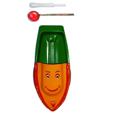 £12.91 • Buy Handmade Smiley Design Put Putt Pop Pop Boat ( 1 Pc. ) With Free Shipping
