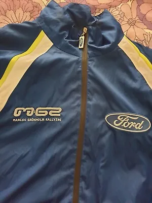 £89 • Buy Marcus Gronholm Rallying - Ford Official Jacket XL
