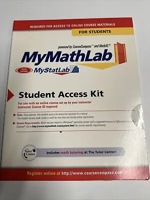 My Math Lab Student Access Code • $14.99