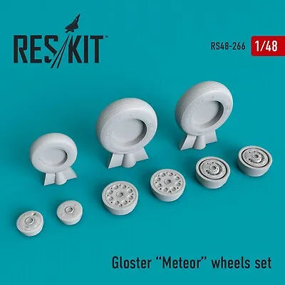 Reskit RS48-266 1/48  GLOSTER METEOR WHEELS SET  • £7.99