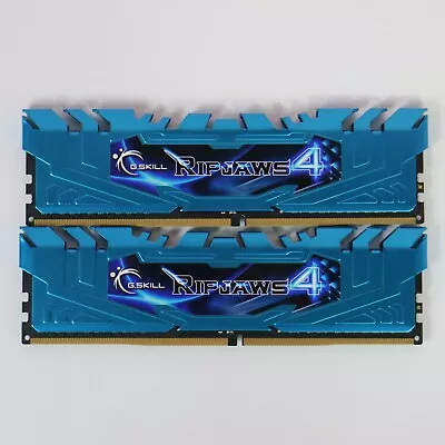 G.Skill RIPJAWS 4 Blue 16Gb (8x2) DDR4 3000MHz DDR4 RAM • £39.99