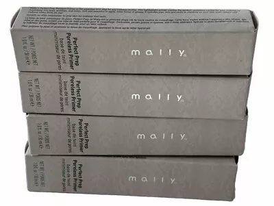 Lot For 4 MALLY Perfect Prep Poreless Primer With Pump ~ 4 X 1.0oz NIB-2 Pcs. • $21.49