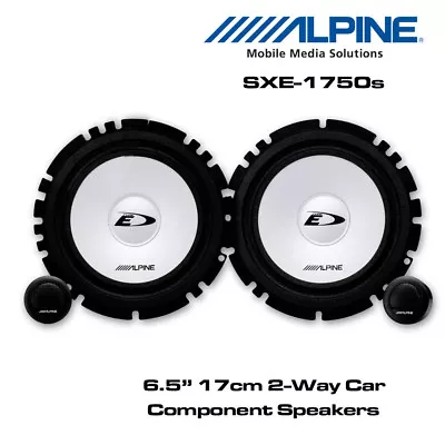 Alpine SXE-1750S - 6-5/0  (17cm) Car Component 2-Way Speaker 560W Total Power • £44.99