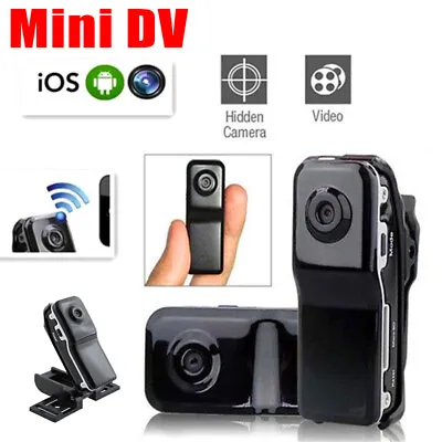 £9.99 • Buy Mini DV Camcorder Sports Camera Video Webcam HD Cam Clip On Helmet Bike Motor UK
