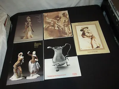 5 Metropolitan Museum Of Art MMA Antique Bulletin Programs 1983-1991 Silver Art • $15.75