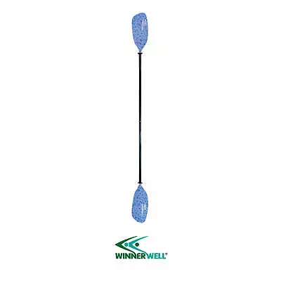 Winnerwell TNW Kayak Paddle Fiberglass Shaft & Nylon Blade Aqua • $149.95