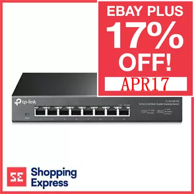 TP-Link TL-SG108-M2 8-Port 2.5GB Unmanaged Gigabit Network Switch Ethernet Hub • $139