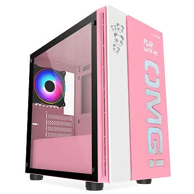 £59.99 • Buy Gaming PC Computer Specialist OMG IForgame Pink Case With 3 X RGB Fans Case ONLY
