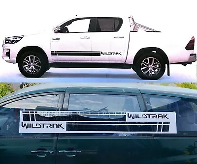 Wildtrak Graphic Car Truck Door Lower Body Side Vinyl Sticker Ford Ranger 208cm  • $29.99