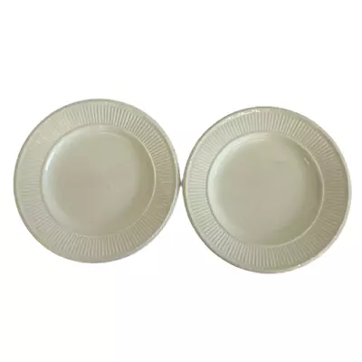 £23.99 • Buy 2 Wedgwood Queens Ware EDME 21cm Diameter Side Plates Charity