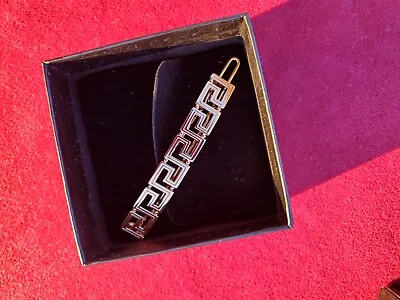 New Authentic Versace Greca Hair Pin • $110.39