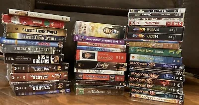 DVD SEASONS Pick Your TV Seasons 80's 90's 2000's Combined Ship DVD Lot • $7