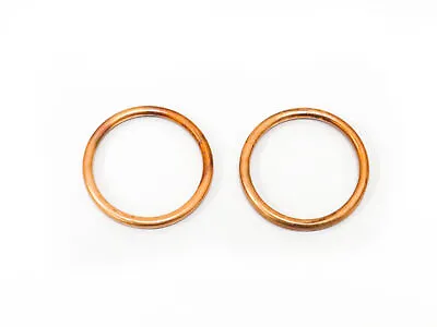 2x Exhaust Copper Gaskets For Kawasaki Z 650 (ER650P) (ABS) 2023 • £6.99