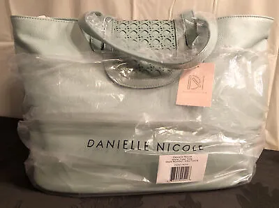 New With Tags Danielle Nicole Satchel Handbag / Purse Mint Green Leather • $42.99