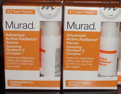 Murad Active Radiance Serum (0.17 Oz) Each X 2 Bottles New No Box  • $9.95