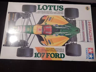 Tamiya 1:20 Formula 1 Hakkinen - Herbert 1993 Lotus-Ford 107 F1 Kit New Sealed • $84.99