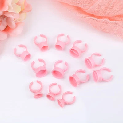 £4.84 • Buy 100Pcs Disposable Permanent Makeup Ring No Divider Tattoo Ink Pigment CupS-TM