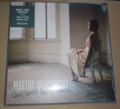Martha Wainwright Love Will Be Reborn Ltd Ed 12  Marbled Lp 1/500 & Signed Print • £24.99