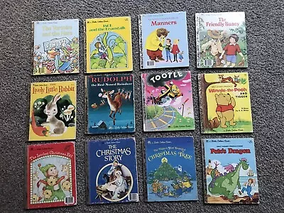Little Golden  Lot Of 12 HC Books   Vintage  Good Condition • $12.50