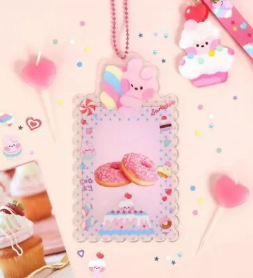 Cooky BT21 Photocard Holder - Minini Photo Holder BTS Merch Cute Sweets Keychain • $7.99