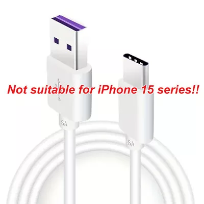 USB Type C Data Cable 5A Fast Charging USB-A To USB-C Charger Lot Cord For Phone • $245.89