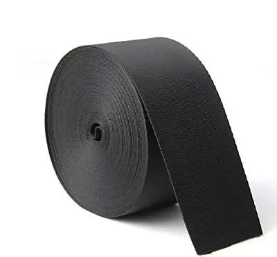 10 Yards 2 Inch Wide Black Nylon Heavy Duty Webbing Strap • $11.01