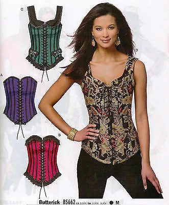 Corset Sewing Patterns Sizes 14-20 US #5662 - From UK Sewing Patterns • £11.60