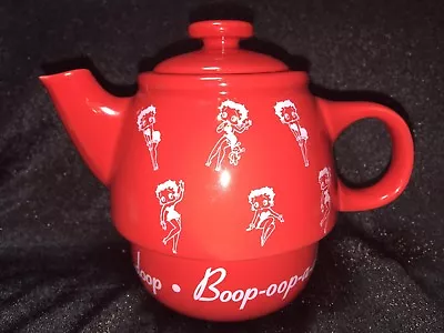 Vandor Teapot~Betty Boop And Her Dog Pudge Ceramic 2003 • $19.95