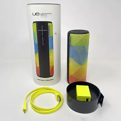 Ultimate Ears UE Boom Wireless Bluetooth Speaker S-00122 Rainbow LIMITED EDITION • $89.99