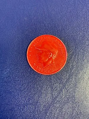 1960 Armour Hot Dog Baseball Coin - Mickey Mantle - Red - Rare! • $150