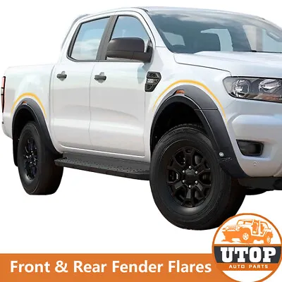 Fender Flares Kits Wheel Arch Cover For Ford Ranger PX3 Wildtrak 2019 2020 2021 • $199